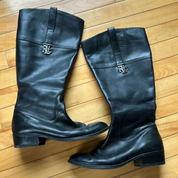 Ralph Lauren Merril leather size 8.5 - Picture 1 of 15